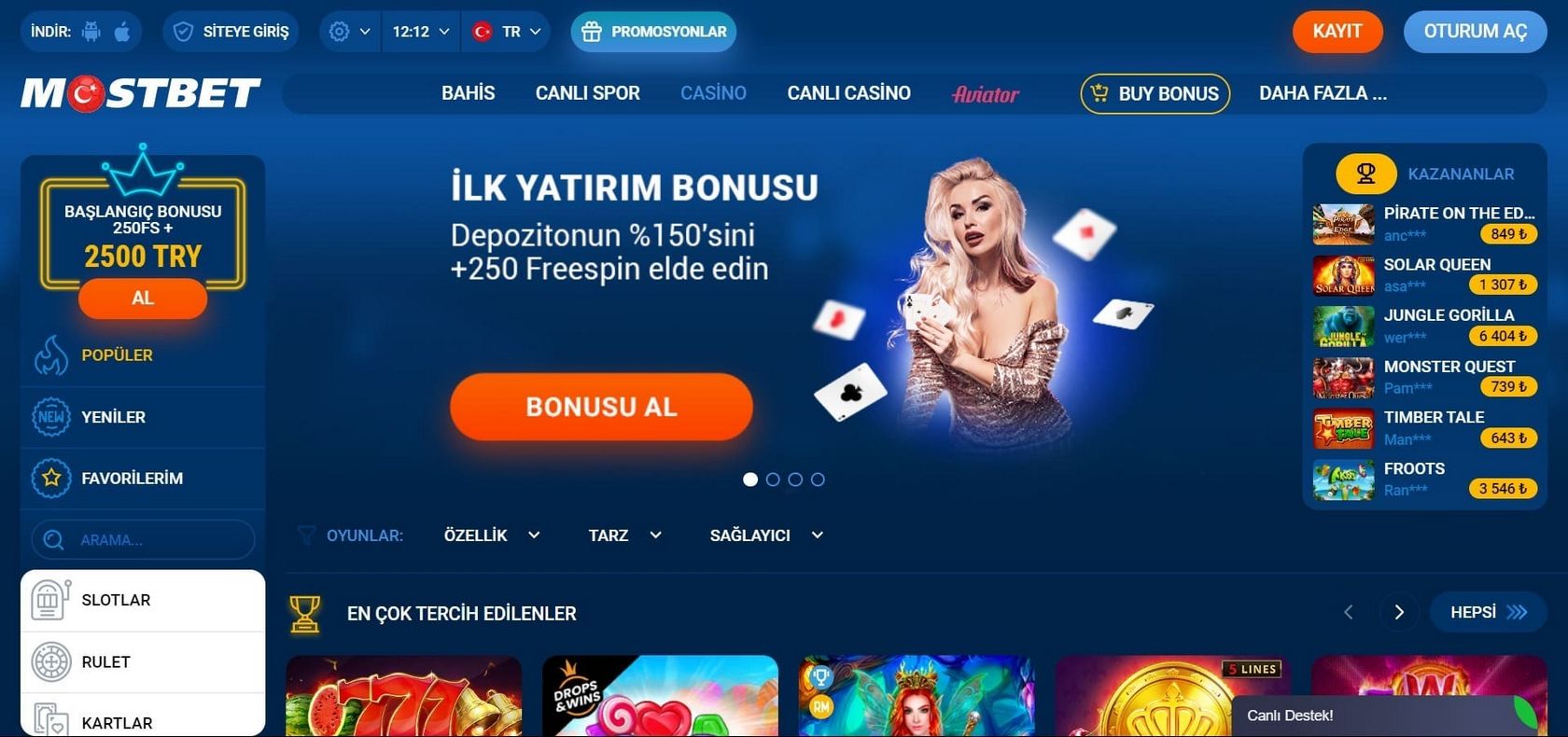 Mostbet Benefit