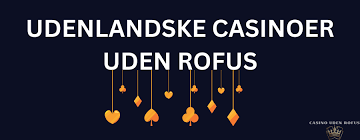Casino med ROFUS En Tryg og Ansvarlig Spilleoplevelse